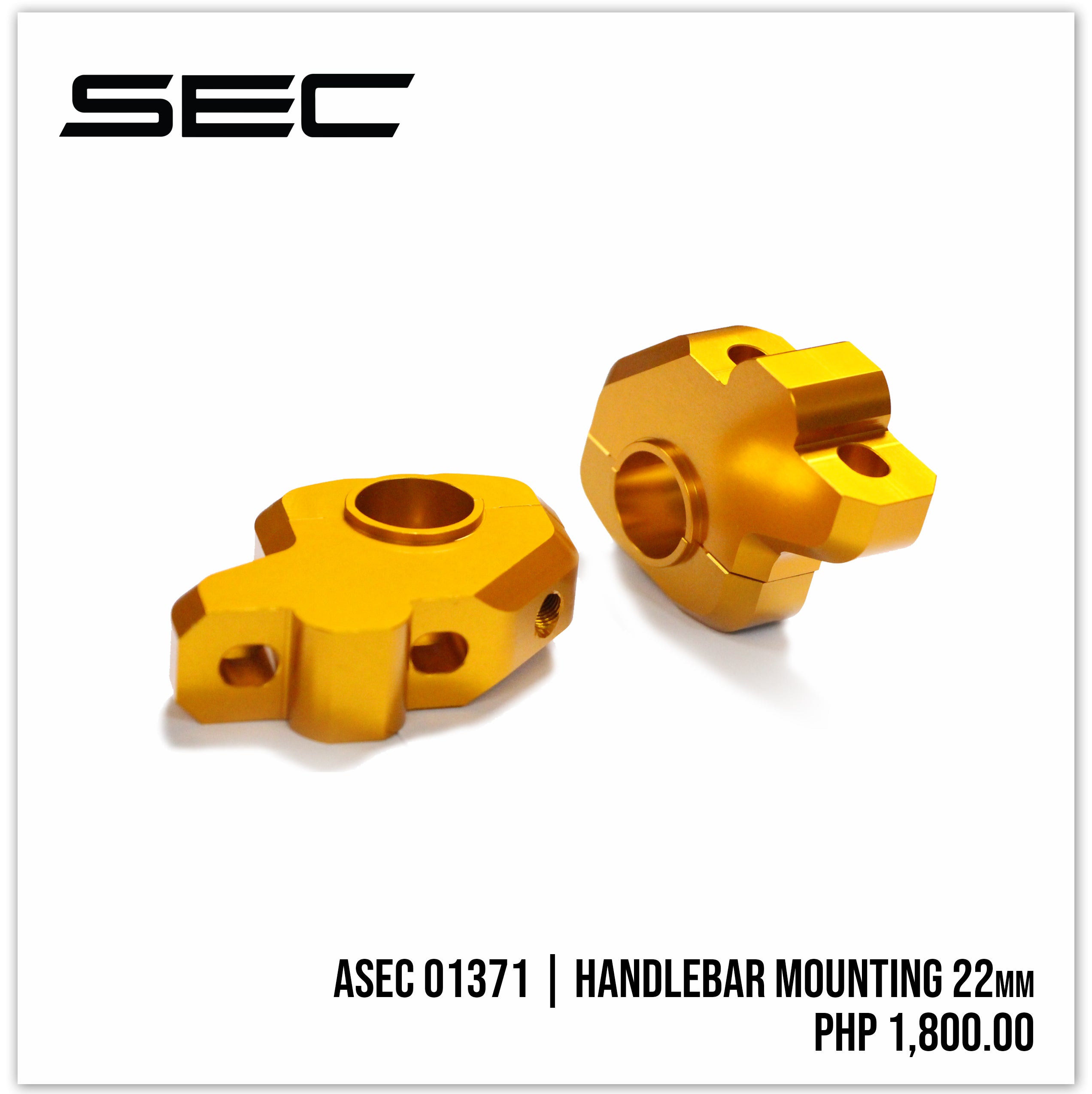 Handle bar mounting 22mm