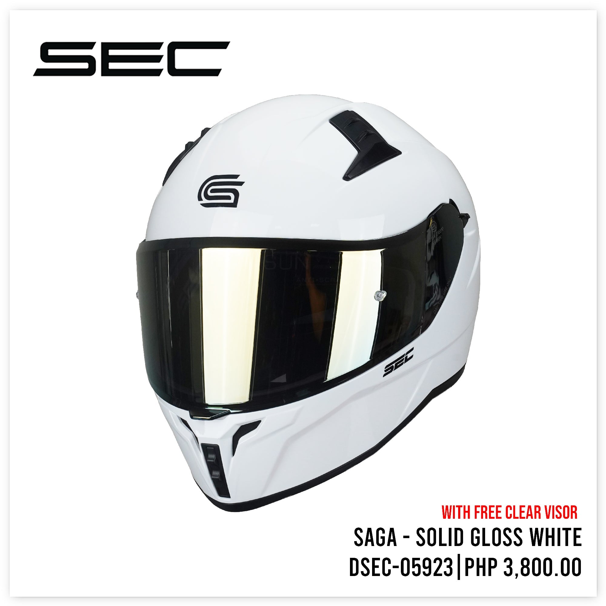 SAGA - Plain Gloss White