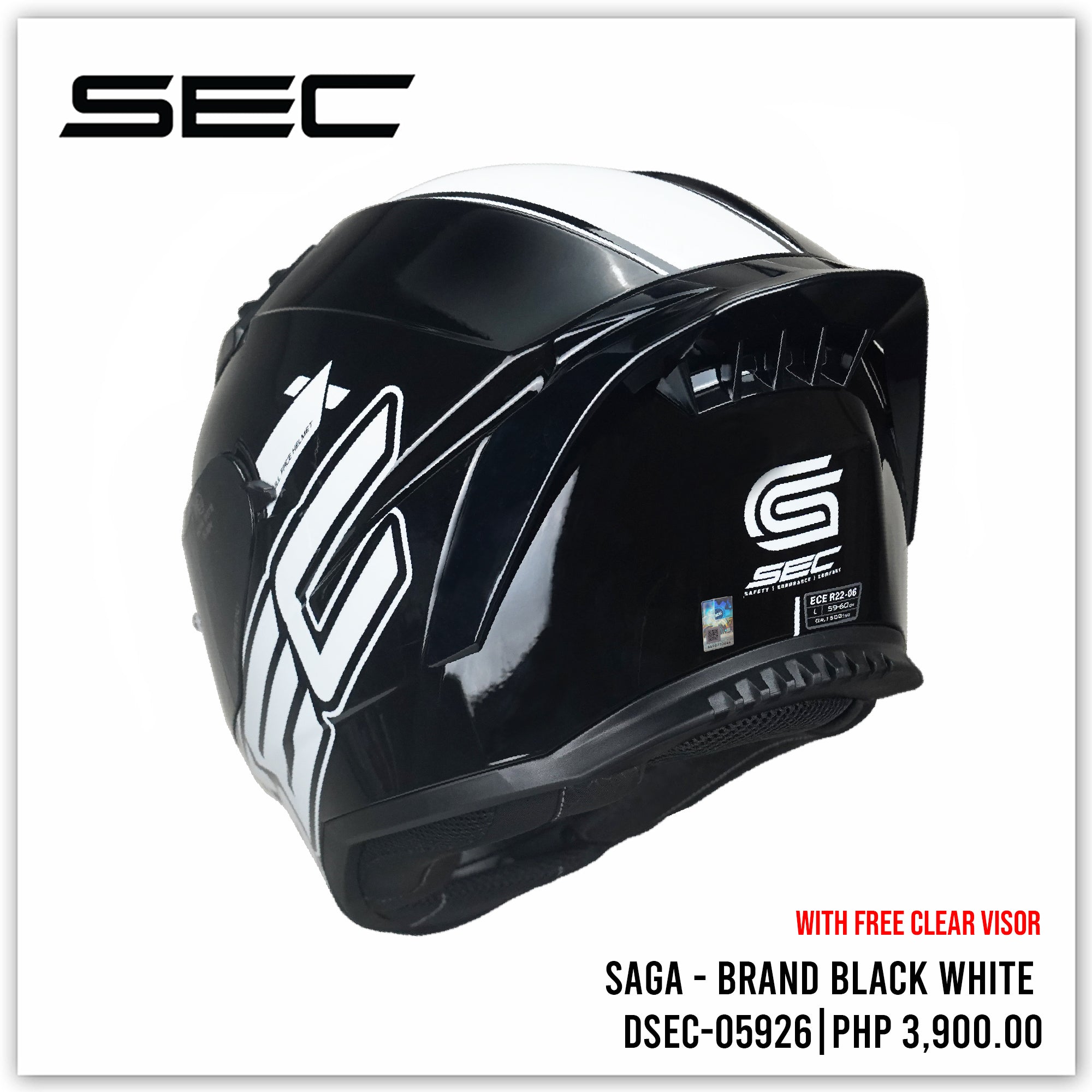 SAGA - Brand Black/White