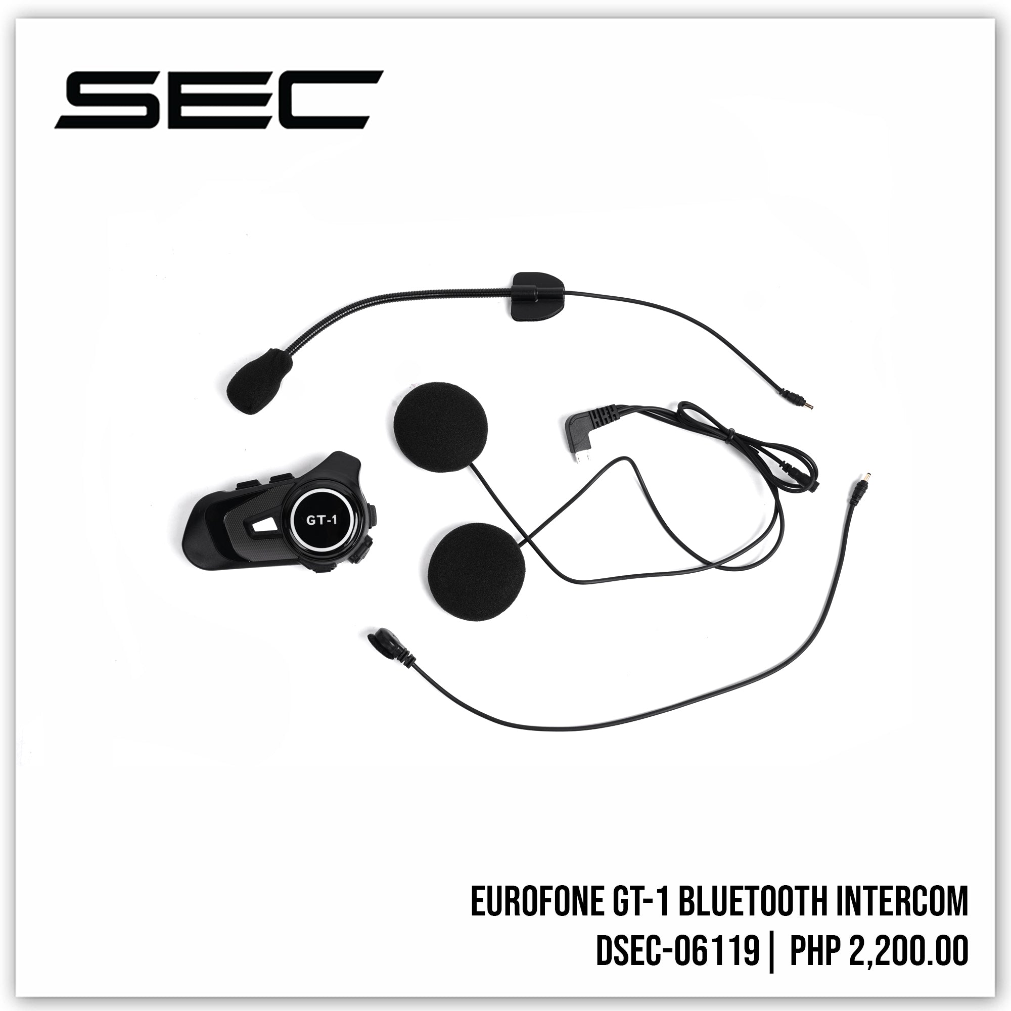 Eurofone GT-1 Bluetooth Intercom
