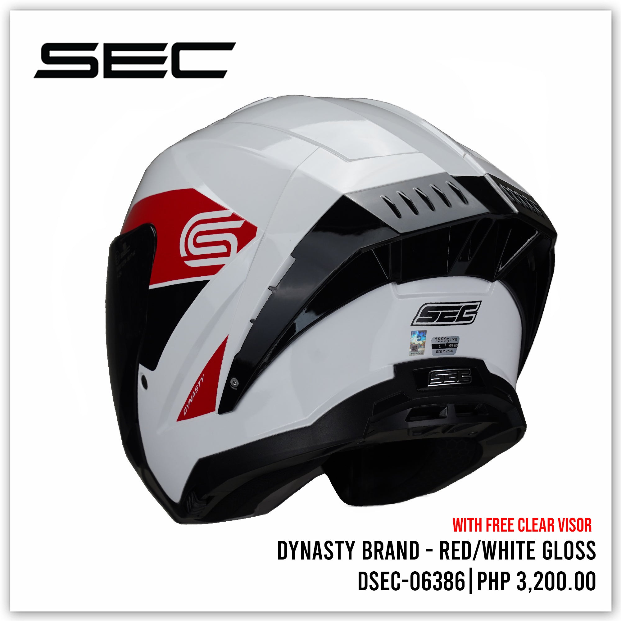 Dynasty - SEC (White/Red) Glossy