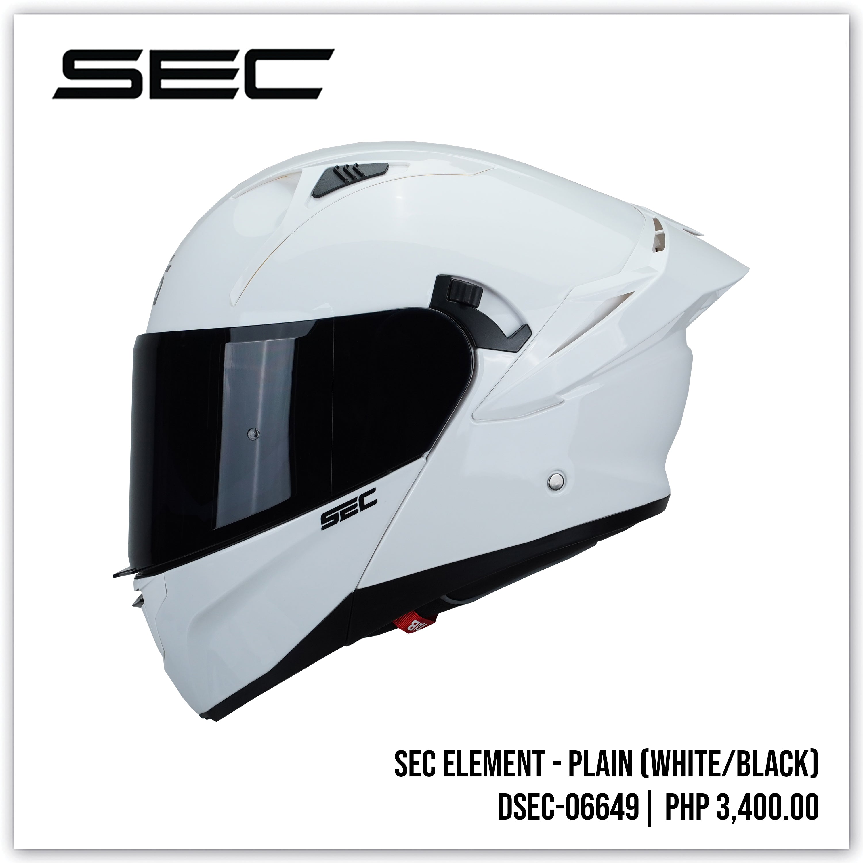 SEC ELEMENT - PLAIN (WHITE/BLACK)