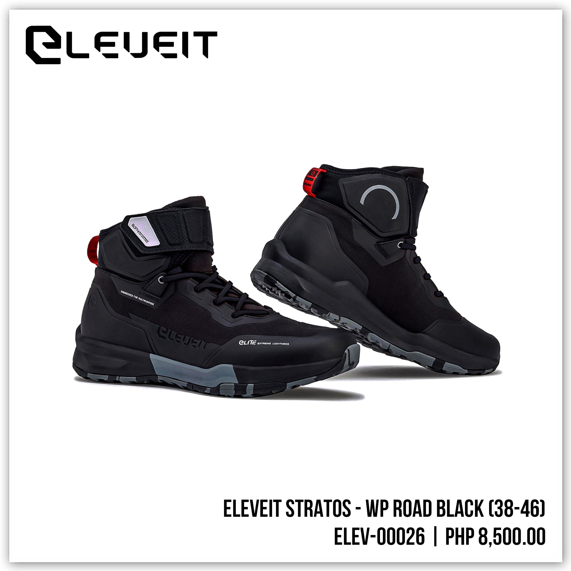 ELEVEIT STRATOS WP Road Black