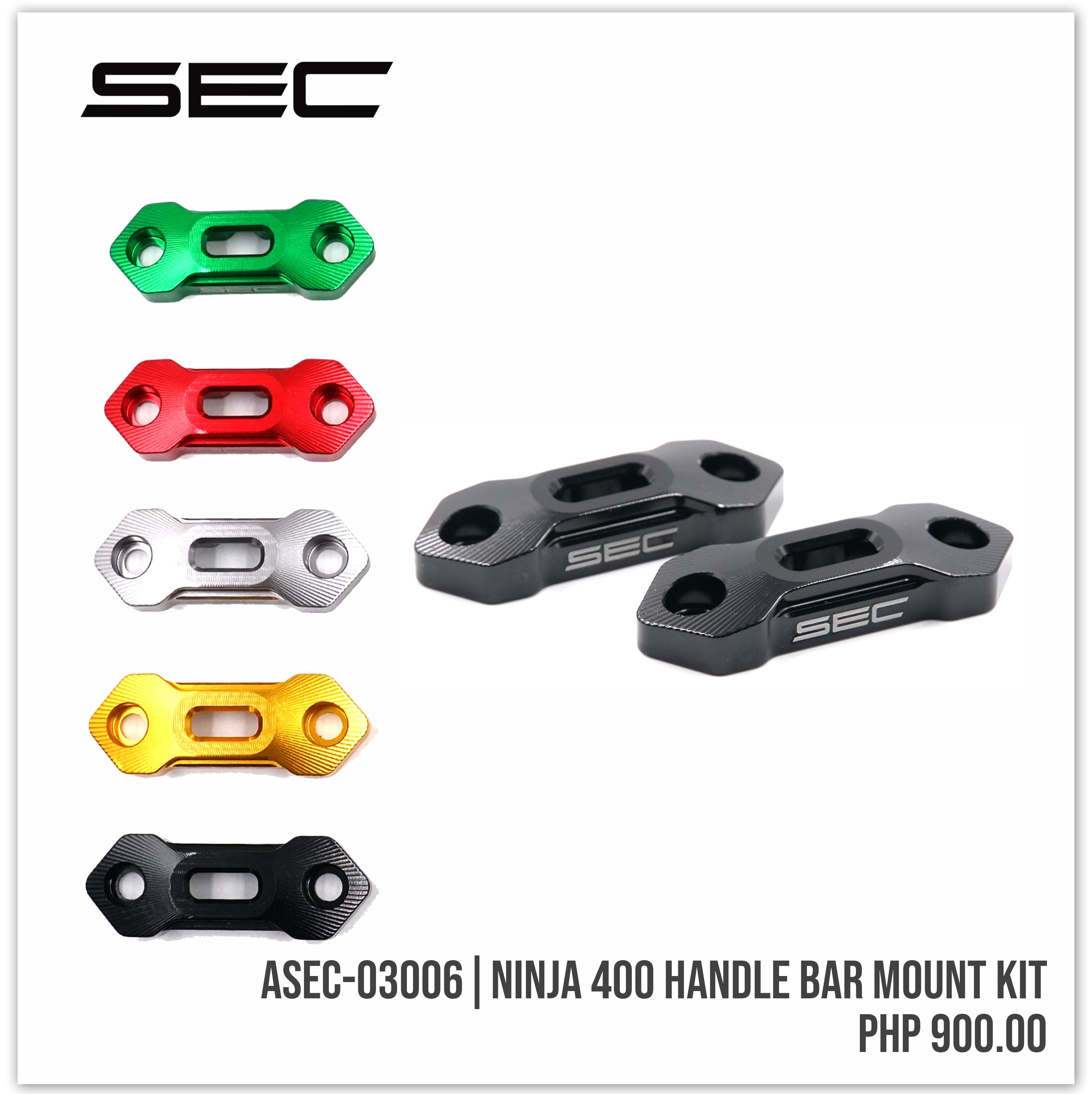 Ninja 400 Handle Bar Mount Kit